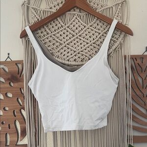 Lululemon Align Bra Tank Top White Size 10